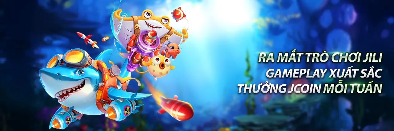 Hình ảnh chính game bắn cá QQ8886 với đàn cá và hiệu ứng ánh sáng